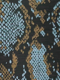 Long-Sleeve T-Shirt Snake Print