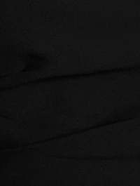 Matte Viscose Crepe Strapless Top