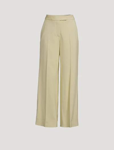 Straight-Leg Suiting Trousers