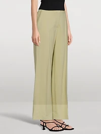 Straight-Leg Suiting Trousers