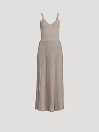 Metallic Knit Dress