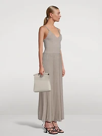 Metallic Knit Dress