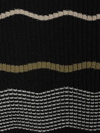 Jacquard Stripe Top