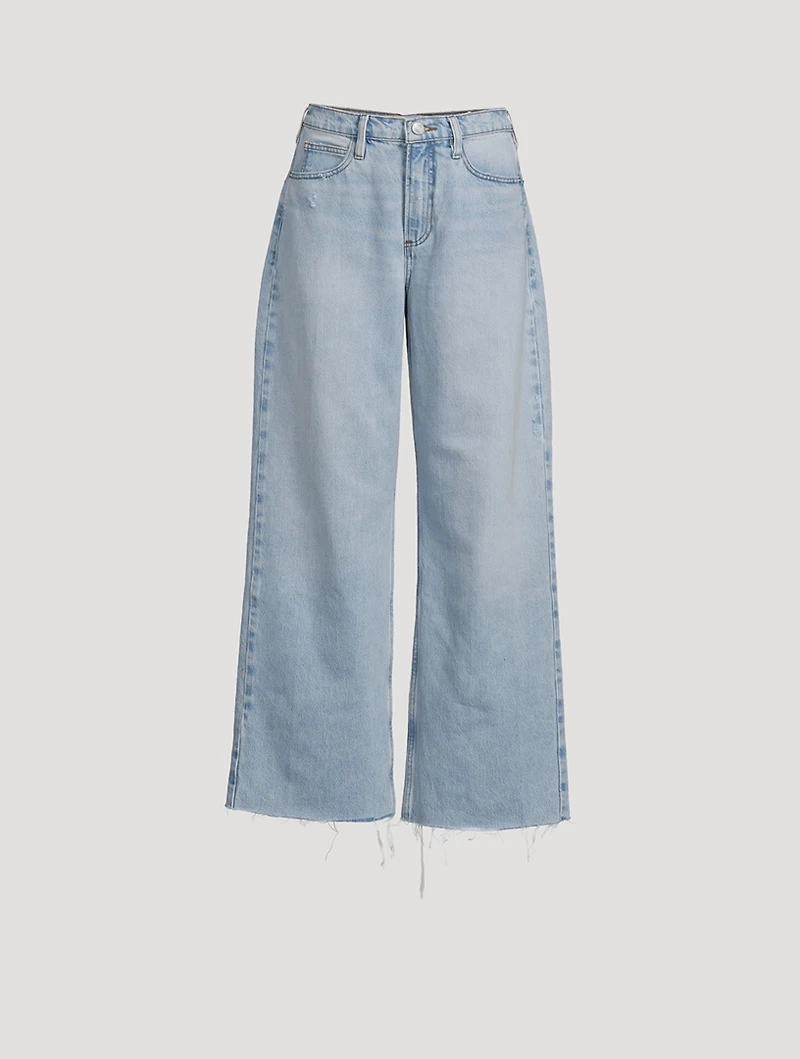 Le High 'N' Tight Wide-Leg Crop Jeans