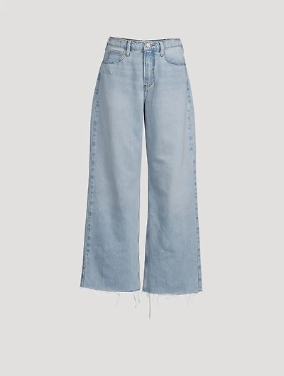 Le High 'N' Tight Wide-Leg Crop Jeans