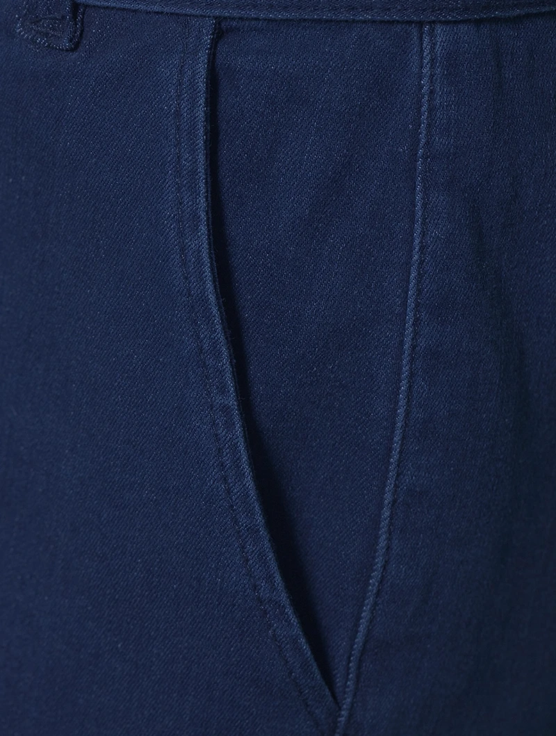 Le High Flare Belted Jeans