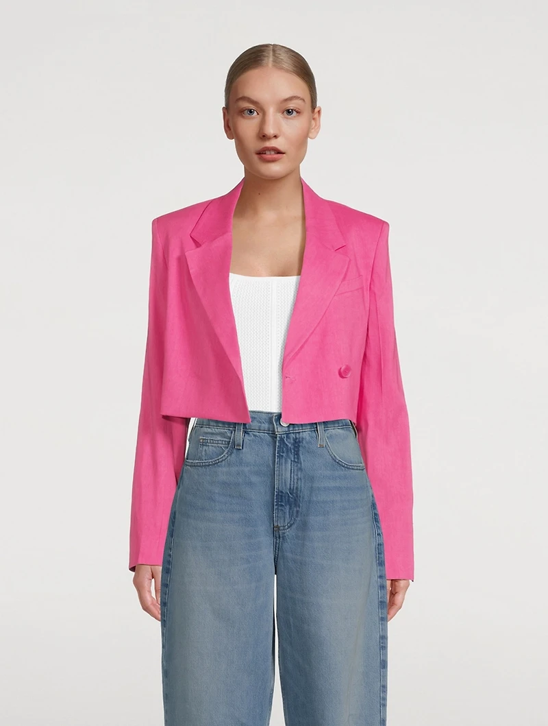 Cropped Blazer