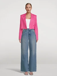 Cropped Blazer