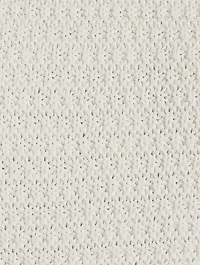 Feather-Trimmed Crochet Top