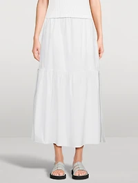 Tiered Maxi Skirt