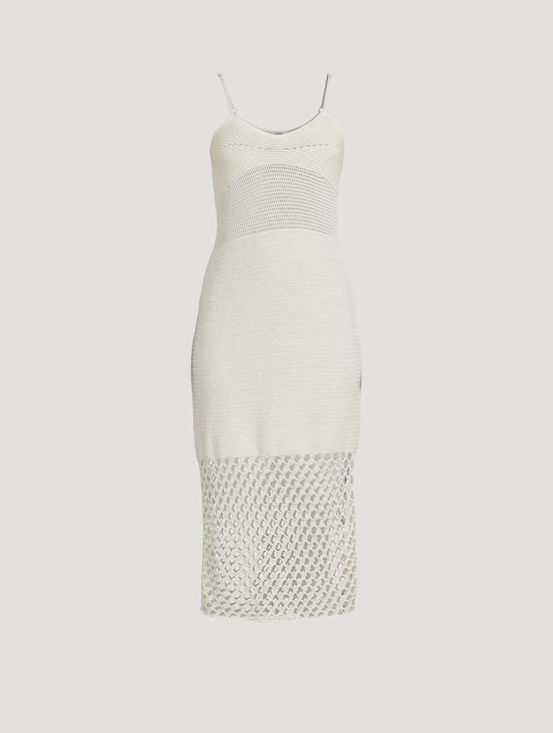 Crochet Midi Dress