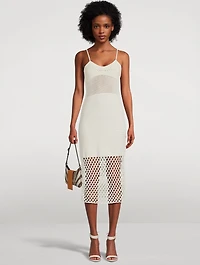 Crochet Midi Dress
