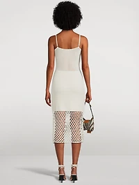 Crochet Midi Dress