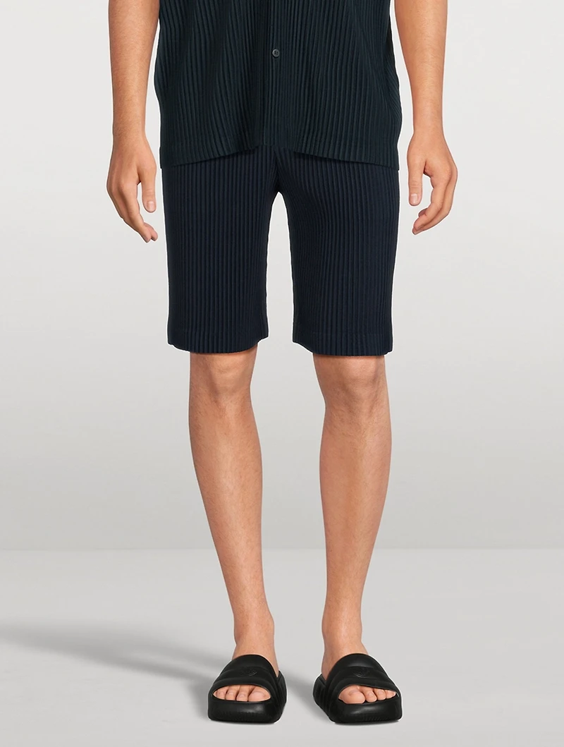 Straight-Leg Shorts