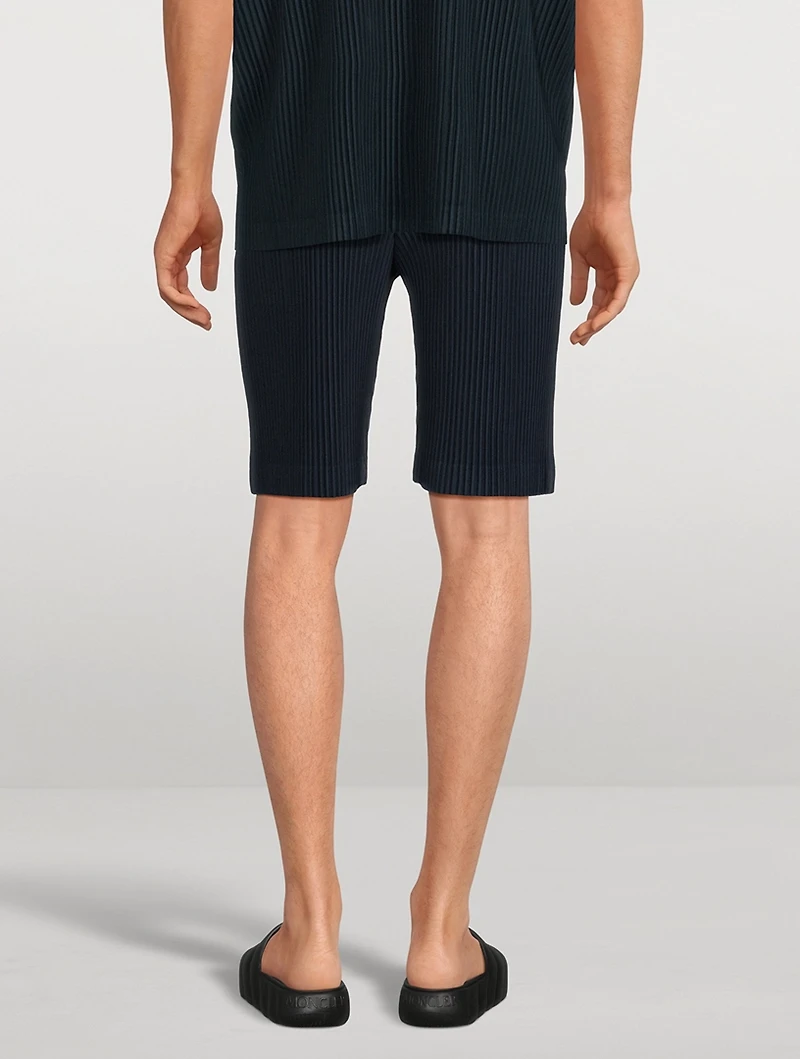 Straight-Leg Shorts