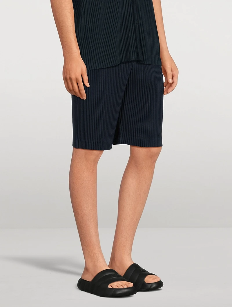 Straight-Leg Shorts