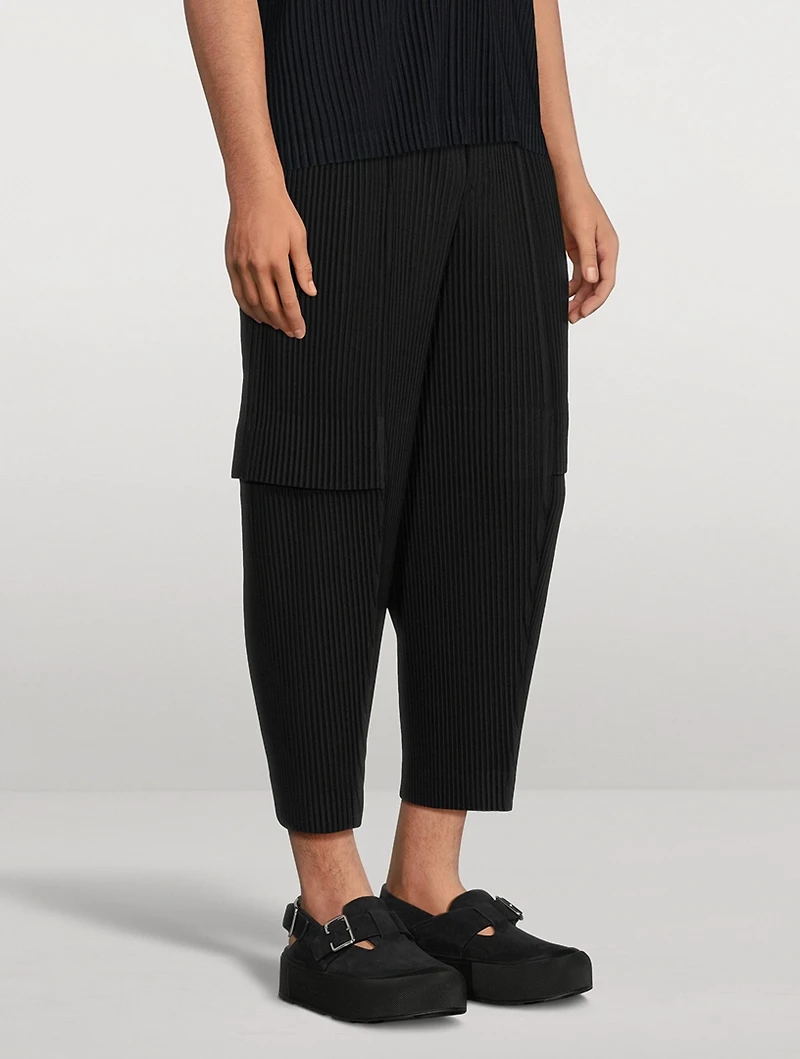 Wide-Leg Cargo Pants