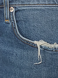 Riley High-Rise Straight-Leg Jeans