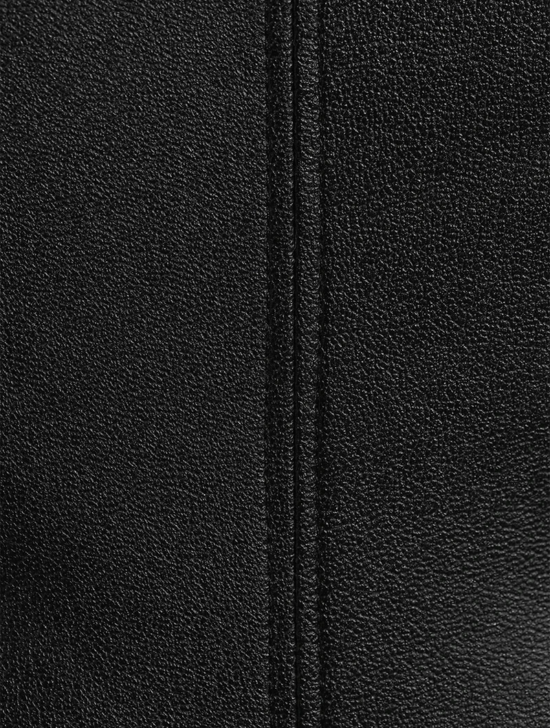 Faux Leather T-Shirt