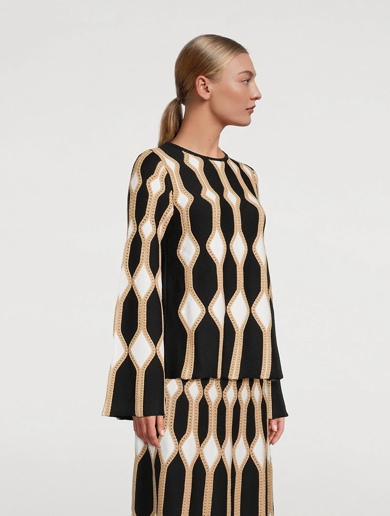 Renaissance Intarsia Sweater