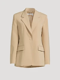 Wool Corset Blazer
