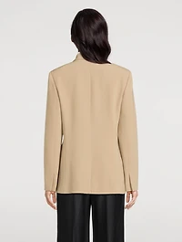 Wool Corset Blazer