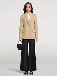 Wool Corset Blazer