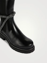 Cleo Leather Combat Boots