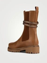 Cleo Leather Combat Boots