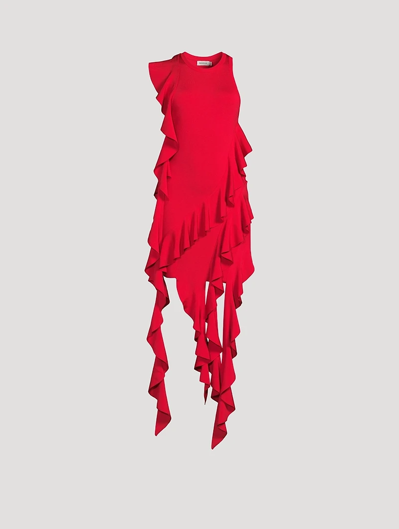 Wilda Ruffled Dress