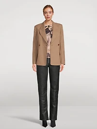 Kandice Printed Cut-Out Top