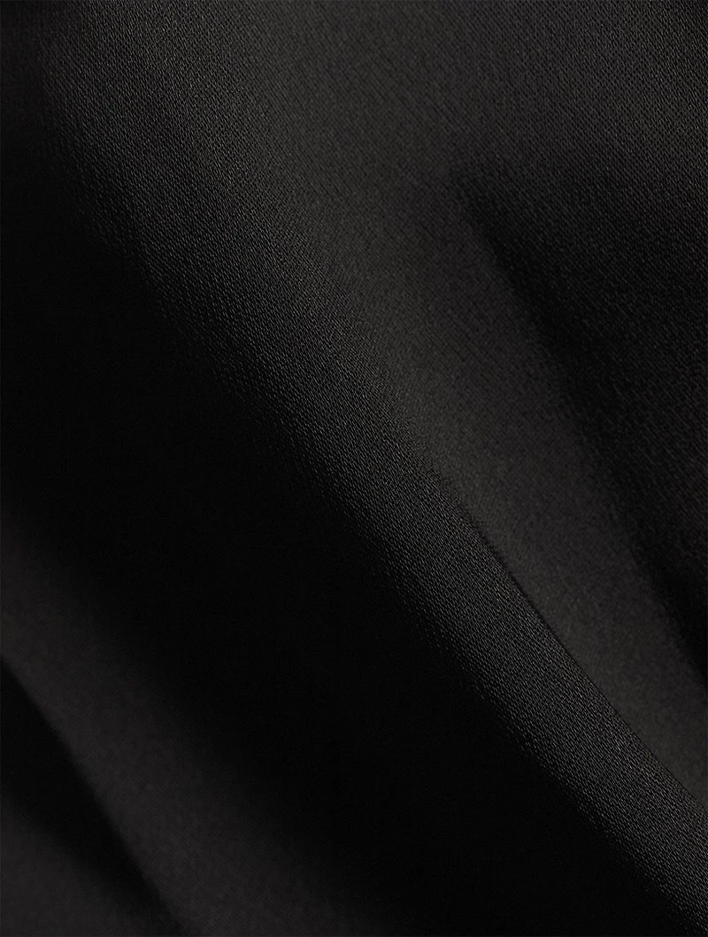 Paradisa Draped Satin Blouse