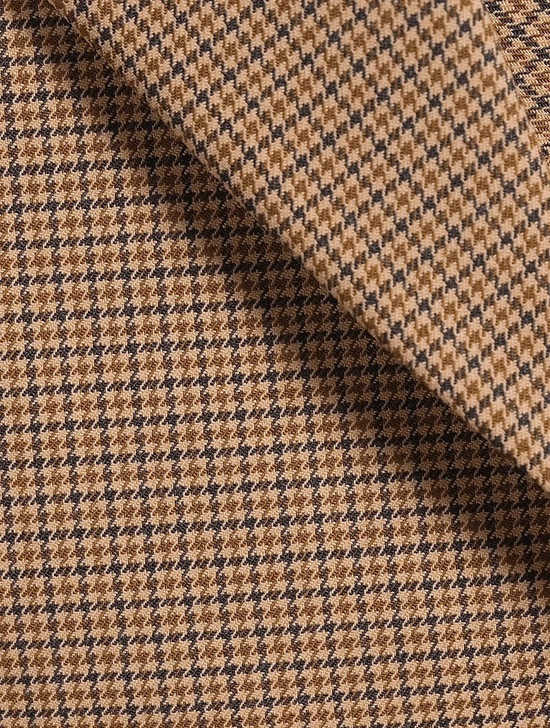 Dorit Double-Breasted Blazer Check Print