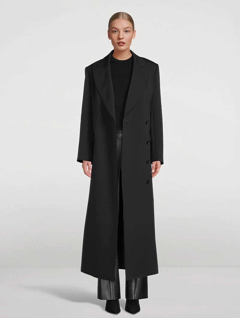 Silvia Double-Breasted Coat