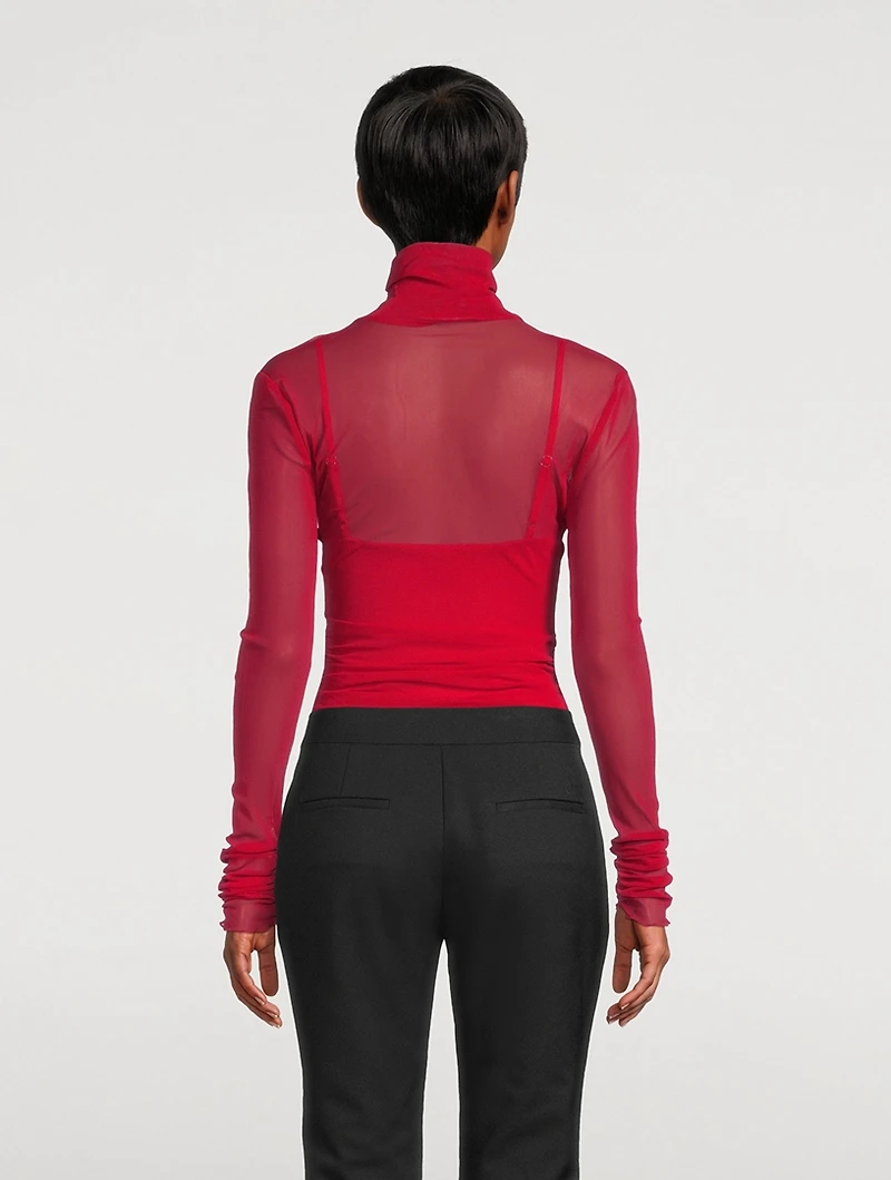 Velora Tulle Bodysuit