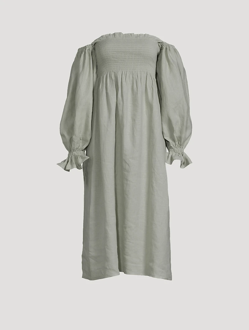 Atlanta Linen Dress