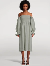 Atlanta Linen Dress