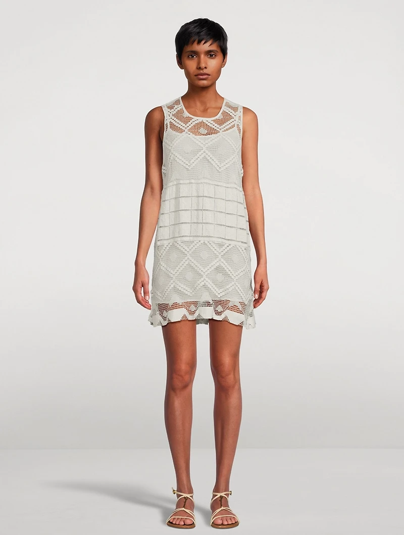 Leaha Lace Shift Dress