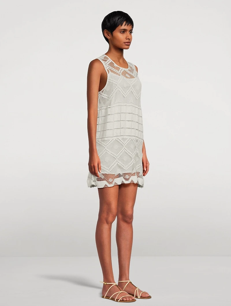 Leaha Lace Shift Dress