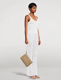 Raffia Travel Pouch