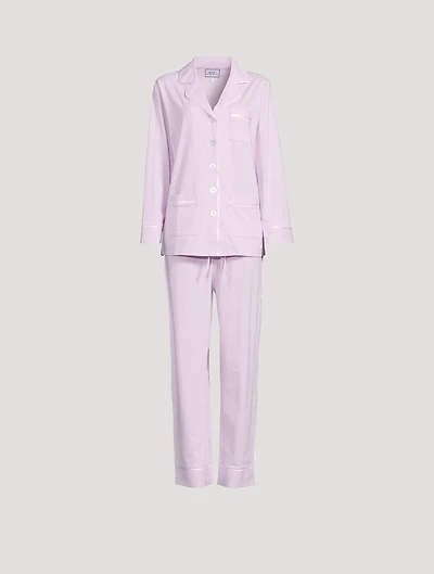 Luxe Stretch Cotton Pajama Set