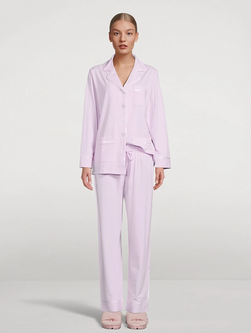Luxe Stretch Cotton Pajama Set