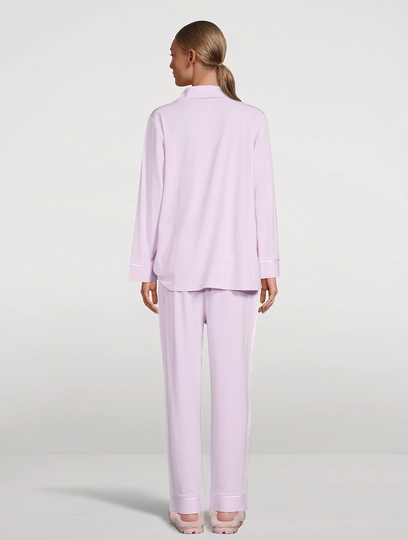 Luxe Stretch Cotton Pajama Set