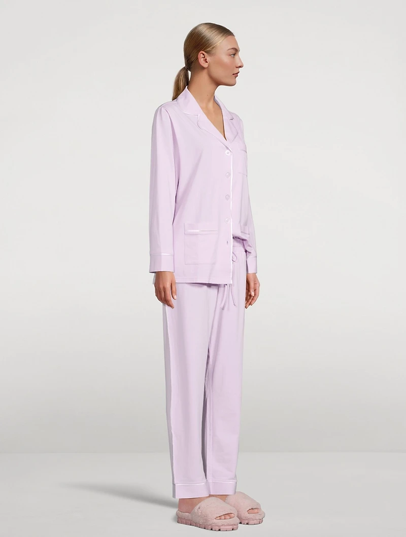 Luxe Stretch Cotton Pajama Set