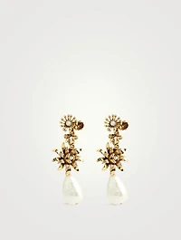 Bloom Faux Pearl Earrings