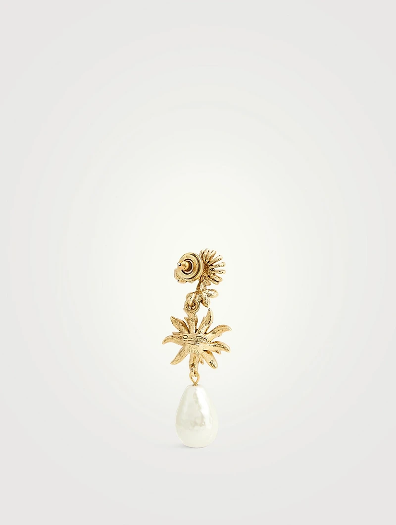 Bloom Faux Pearl Earrings