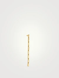 Crystal Baguette Strand Earrings