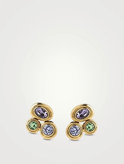 Gumdrop Button Earrings