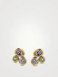 Gumdrop Button Earrings