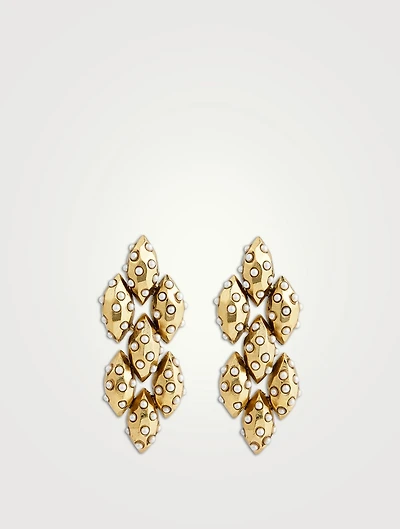 Pearl Tank Earrings